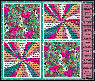 Love Love Love Cushion Kit