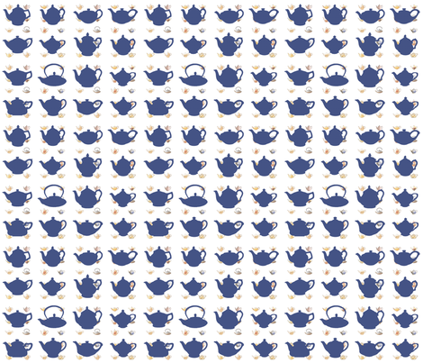 teapot blue repeat