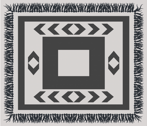 Tassel Foulard fabric by tscho on Spoonflower - custom fabric