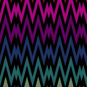 Rainbow Chevron II.