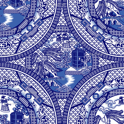 Tardis Blue Willow