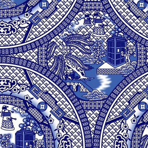 Tardis Blue Willow
