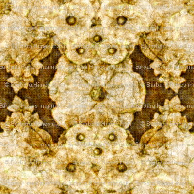 Antique Romance: Batik Brown