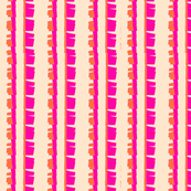 Pink Tan Fringe