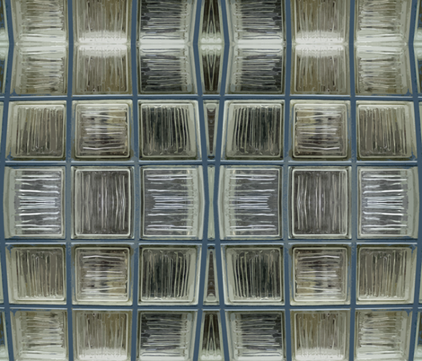 Vintage Glass Bricks fabric by susaninparis on Spoonflower - custom fabric