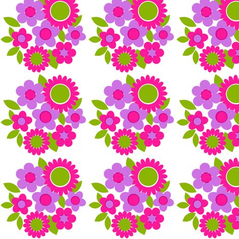 daisy_bouquet fabric by aliceapple on Spoonflower - custom fabric