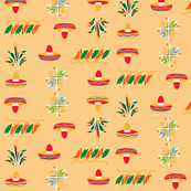 mexican hat orange