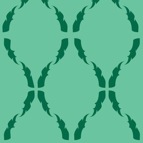 Modern Baroque Green