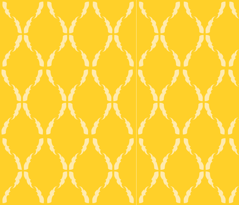 Modern Baroque Gold fabric by gabrielle&grete on Spoonflower - custom fabric
