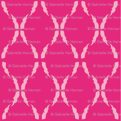 Modern Baroque Fuschia