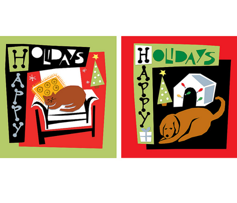 Happy Holidays with my pets