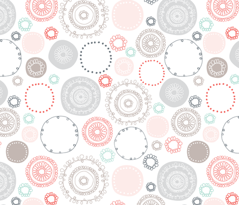 Sherbet and Ash fabric by kelly_ventura on Spoonflower - custom fabric