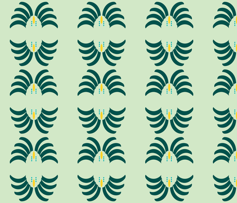 Pineapple fabric by gabrielle&grete on Spoonflower - custom fabric