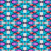 Yoga Warrior Pattern.