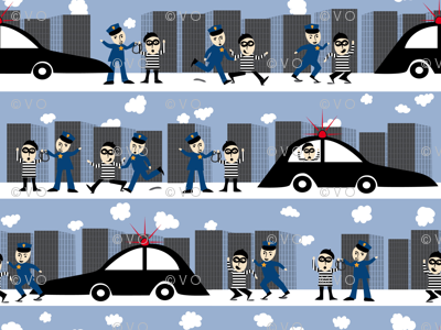 Police Heros Say Crime Doesn't Pay: A Caper Chase