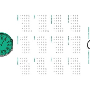 Pocketwatch 2013 Calendar