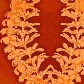 Puakinikini yellow-orange, tiare flower