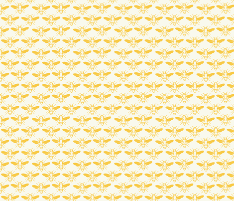 Beezzzzz fabric by oceanpien on Spoonflower - custom fabric