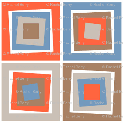 Skewed Cubes Dusk