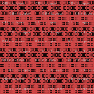 Evil Robot Binary (Red)