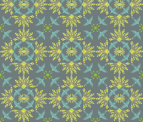 nileflowersFlock3 fabric by atomic_bloom on Spoonflower - custom fabric