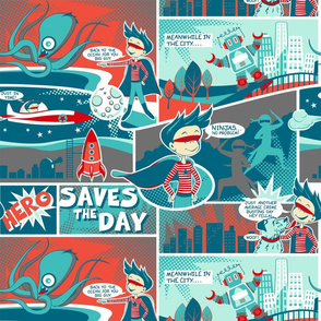 Hero saves the day