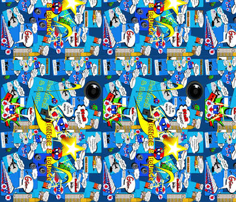 HERO4U fabric by chubichics on Spoonflower - custom fabric