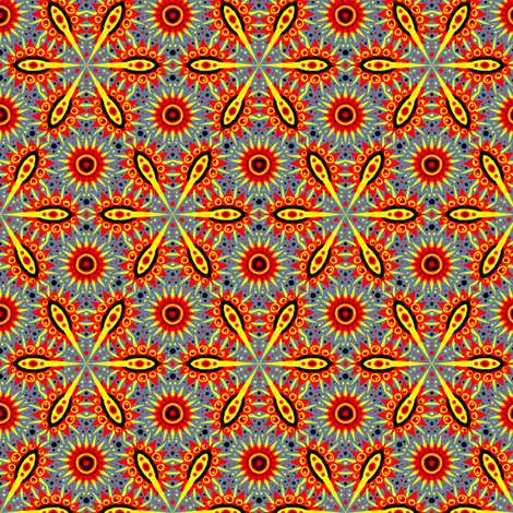 Solar Flare fabric by siya on Spoonflower - custom fabric