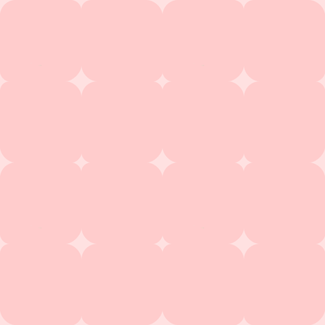 Retro Stars - Pink fabric by luckylucille on Spoonflower - custom fabric