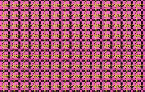 Tartan of the Plant Monster fabric by ani_bee on Spoonflower - custom fabric