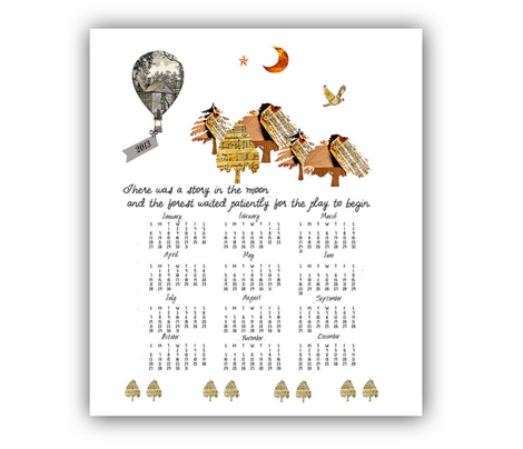 2013 Calendar Tea Towel, Little Women 