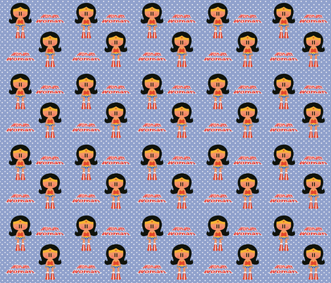 Wonder Woman fabric by sawabona on Spoonflower - custom fabric