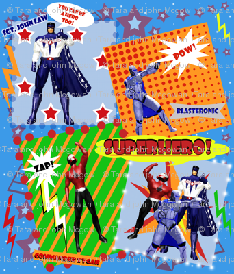 ZAM! BAM! POW! NEW SUPERHEROES IN TOWN!