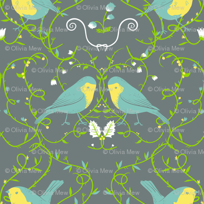 bird tapestry