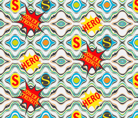 HERO fabric by kerryn on Spoonflower - custom fabric