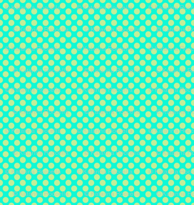 dumb dot teal lime