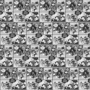 comic book Black and white x-small scale