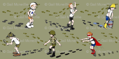 In My Hero's Footsteps - Khaki