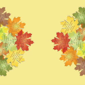 Thanksgiving Prayer Tablecloth