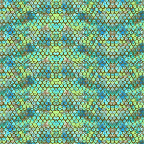 dragon and snake skin