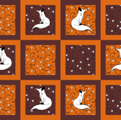 Thanksgiving/ Fall Cocktail Napkins