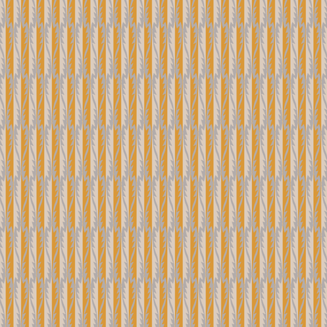 Gypsy_Leaf_Stripe_D fabric by modernprintcraft on Spoonflower - custom fabric