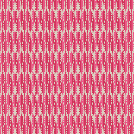 Gypsy_Leaf_Stripe_G fabric by modernprintcraft on Spoonflower - custom fabric