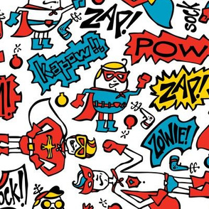 Biff! Pow! Sock! Splatt!