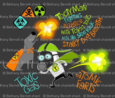 Tootyman Toxic Gas