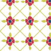Floral Matisse Diamonds