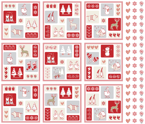 Jul jul fabric by ebygomm on Spoonflower - custom fabric