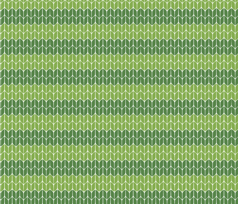 Knit-green fabric by pattern_bakery on Spoonflower - custom fabric