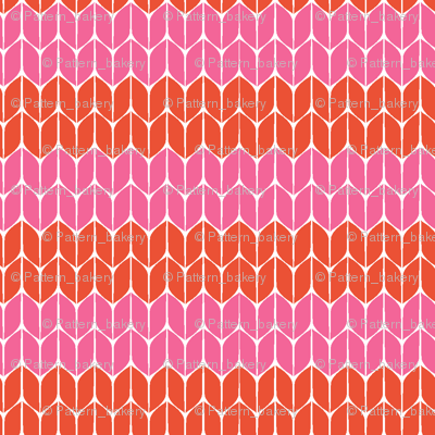 Knit-red
