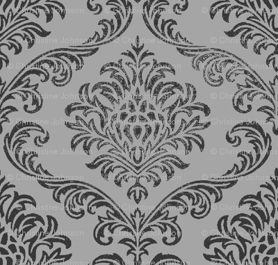 ROCK BROCADE GREY